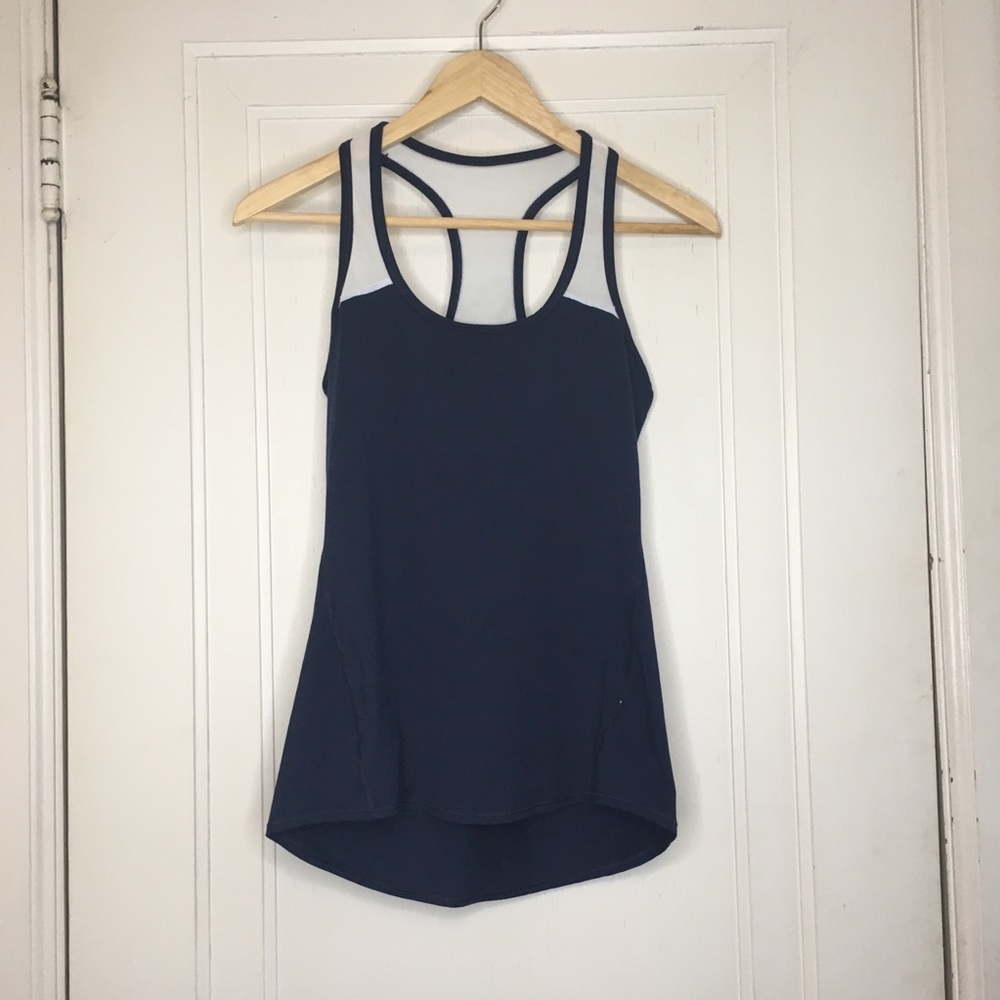 Athleta Mesh Chi Racerback tank